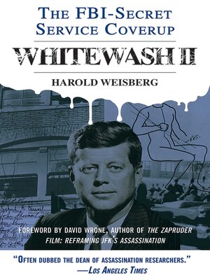 cover image of Whitewash II: the FBI-Secret Service Cover-Up